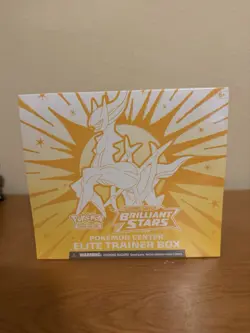 Pokemon TCG Brilliant Stars POKEMON CENTER EDITION Elite Trainer Box ETB Sealed - Image 5