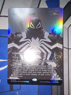 MTG - MAR - Opposition Agent (Borderless) #19 - Near Mint Foil - Image 1