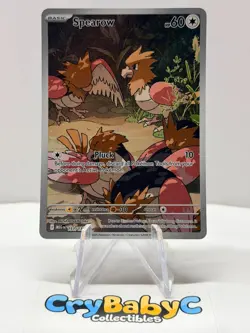 Pokemon Spearow 151/132 Base Set Mega Evolution Illustration Rare - Image 1