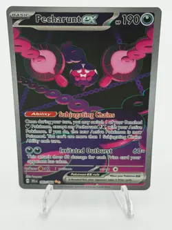 Pecharunt ex 093/064 Holo Special Illustration Rare SV: Shrouded Fable NM - Image 1