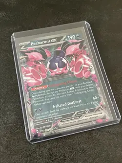 Pokemon TCG Pecharunt EX Card Shrouded Fable 039/064 Double Rare - Image 1
