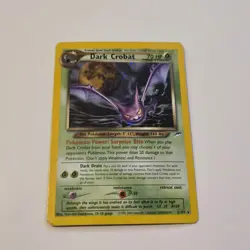 Pokemon TCG Dark Crobat Holo Neo Destiny #2/105 - Image 1