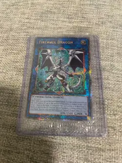 Firewall Dragon -TN23-EN008-Quarter Century Secret Rare - Promo Card - Sealed - Image 1