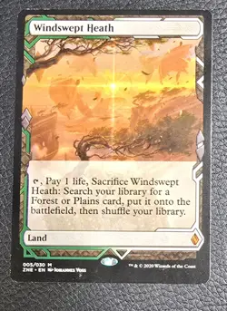 Windswept Heath Zendikar Rising Expeditions Regular LP MTG Magic Card - Image 1