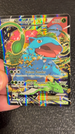 Venusaur EX - XY123 - Pokemon XY Promo Holo Card XY Series 2016 - MP - read desc - Image 2