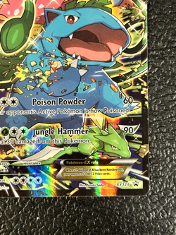 Venusaur EX - XY123 - Pokemon XY Promo Holo Card XY Series 2016 - MP - read desc - Image 4
