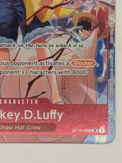 Monkey.D.Luffy (One Piece Day Dallas 2025) ST10-006 One Piece Promotion Cards - Image 5