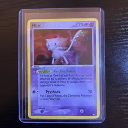 Mew POP Series 4 Holo MP/HP Card Pokemon TCG - Image 1
