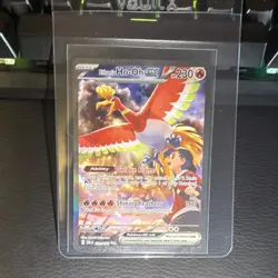 Pokemon TCG Ethan’s Ho-Oh EX Card 230/182 English - Image 1