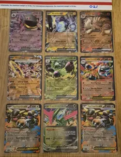 108 Pokemon Cards Binder EX V reverse / Holo - lot #021 - Image 1