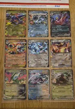 108 Pokemon Cards Binder EX V reverse / Holo - lot #021 - Image 2