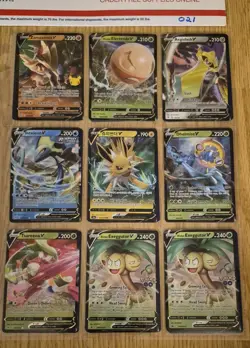 108 Pokemon Cards Binder EX V reverse / Holo - lot #021 - Image 5