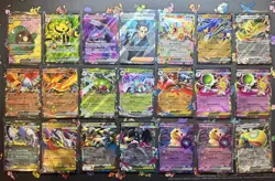 Pokemon TCG 32 Card Full Art and EX Lot of PRE, DRI, MEG, JTG and BLK - Image 1