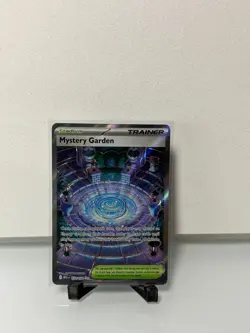 2025 Pokemon TCG Mystery Garden Trainer Holo Card Mega Evolution 172/132 - Image 1