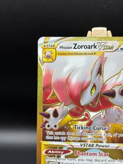 Hisuian Zoroark VSTAR 213/196 SWSH11: Lost Origin Secret Rare Pokemon Card 213/1 - Image 3