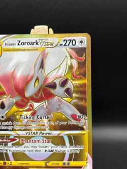 Hisuian Zoroark VSTAR 213/196 SWSH11: Lost Origin Secret Rare Pokemon Card 213/1 - Image 4
