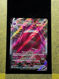 032 - Original Owner Gengar VMAX 157/264 Swsh08: Fusion Strike Pokemon Card - Image 1