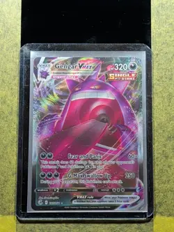 032 - Original Owner Gengar VMAX 157/264 Swsh08: Fusion Strike Pokemon Card - Image 3