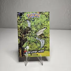 Scyther #123 - Cracked Ice Holo - Crystal Collection 2024 - Pokemon Card - Image 1