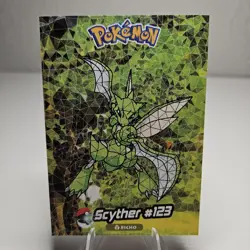 Scyther #123 - Cracked Ice Holo - Crystal Collection 2024 - Pokemon Card - Image 2