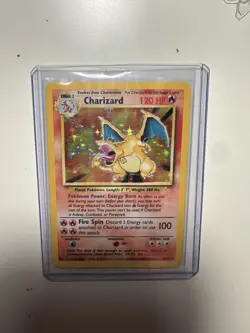 Pokemon Charizard 4/102 Base Set Holo Card 1999-2000 - Image 2