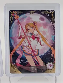 Usagi Tsukino, Sailor Moon Waifu Cards Goddess Story Doujin Anime RARE SSR - Image 3