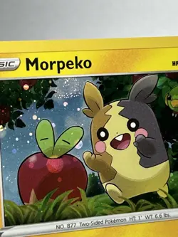 Morpeko SWSH031 SWSH: Sword & Shield Black Star Promo Pokemon Card *Swirl* - Image 2