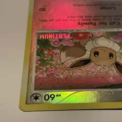 Pokemon Card - Eevee 62/100 - Stamped - Reverse Holo,=Platinum BK Promo. - Image 4