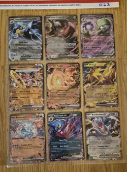 108 Pokemon Cards Binder EX V reverse / Holo - lot #023 - Image 2