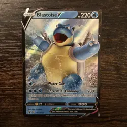 Blastoise V Promo SWSH: Sword & Shield Promo Cards SWSH101 NM - Image 1