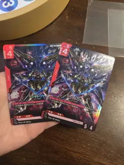 Japanese Gundam Card Game Kshatriya GD01-044 LR New Type Rising - Image 1