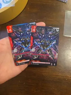 Japanese Gundam Card Game Kshatriya GD01-044 LR New Type Rising - Image 2