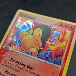 Pokemon Card Cyndaquil Reverse Holo EX Unseen Forces 54/115 Vintage 2005 - Image 2