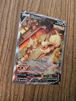 Flareon V SWSH179 SWSH: Sword & Shield Promo Cards Holo NM - Image 3