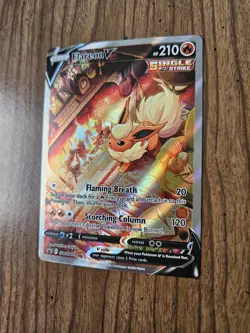 Flareon V SWSH179 SWSH: Sword & Shield Promo Cards Holo NM - Image 4