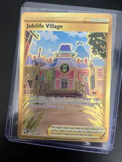 Jubilife Village Holo Card 212/189 Swsh10 Astral Radiance Secret Edition - Image 1