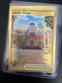 Jubilife Village Holo Card 212/189 Swsh10 Astral Radiance Secret Edition - Image 2