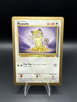 Meowth - (Gold Bordered Promo) 56/64 Miscellaneous Cards & Products Regular - Image 1