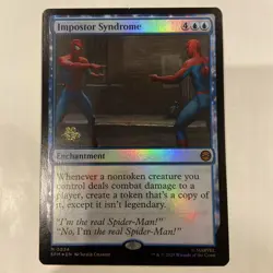 Impostor Syndrome Marvel's Spider-Man Foil PROMO Card - Image 1