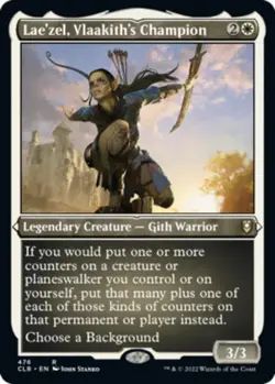 Lae'zel, Vlaakith's Champion ETCHED FOIL ** Commander Legends: Balur's Gate MTG - Image 1
