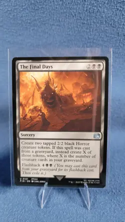 THE FINAL DAYS Magic the Gathering MTG Final Fantasy Foil And Regular NM - Image 5