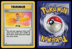 Lass 75/102 Rare Shadowless Base Set Pokemon - Image 3