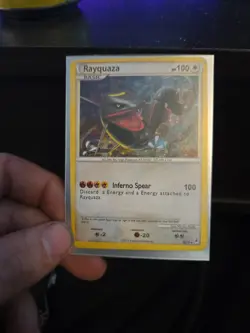 Pokemon TCG Rayquaza Call of Legends SL10 Shiny Rare Card - Image 1