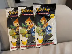 Pokemon TCG: First Partner Pack, Sinnoh Lot of 3 - Image 1