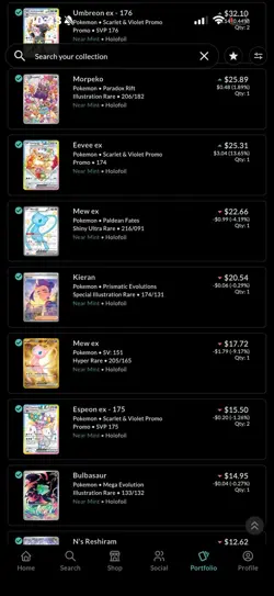 Pokemon Trading Card Collection (Listed Below 90% Market and Free cards!!) - Image 2