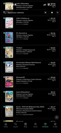 Pokemon Trading Card Collection (Listed Below 90% Market and Free cards!!) - Image 5