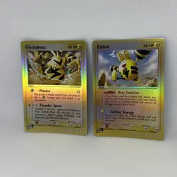 Pokemon Electabuzz + Elekid Ex Sandstorm 35,36/100 Reverse Holos - Near Mint!! - Image 2
