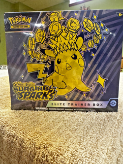 Pokemon TCG Scarlet & Violet Surging Sparks Elite Trainer Box ETB NEW/Sealed - Image 1