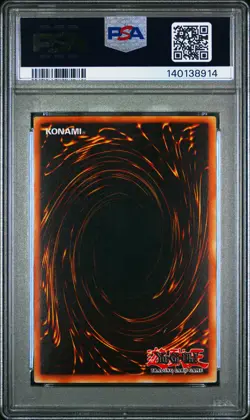 2004 YU-GI-OH! PROMO POWER OF CHAOS: JOEY THE PASSION RED-EYES B. DRAGON PSA 9 - Image 2