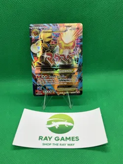 Pokemon TCG M Camerupt EX XY198a Black Star Promo Alternate Art Mega Holo LP - Image 1